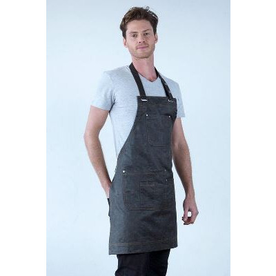 Pewter Barber Apron