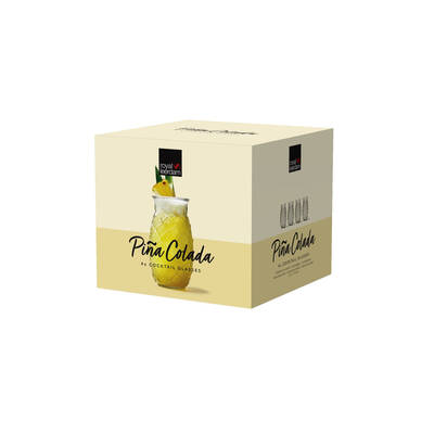 Pina Colada Glass Set4 500ml CL