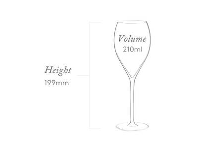 Plumm Everyday The Sparkling Wine Glass Four Pack