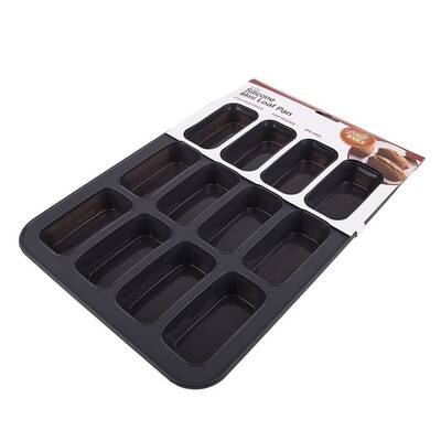 SILICONE 12CUP MINI LOAF PAN