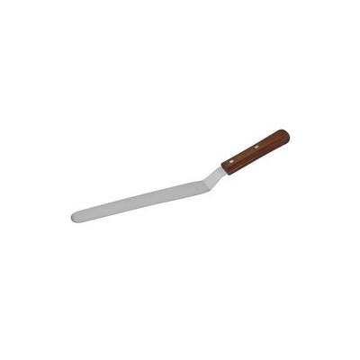 Spatula 10cm Cranked Wood Handle