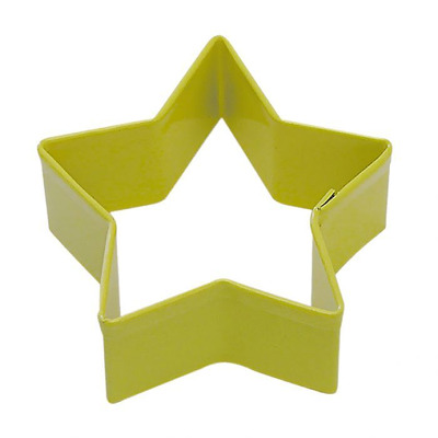 Star Cutter 7cm Yellow