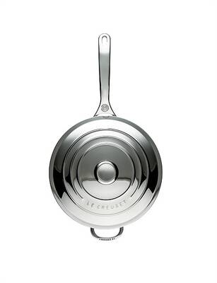 Saute Pan 26 w helper handle + lid 3Ply