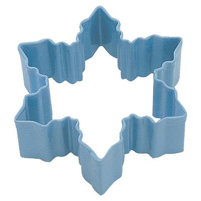 Snowflake Cutter 7.75cm Blue