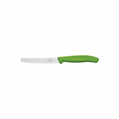 Steak +amp Tomato 11cm Knife Green 