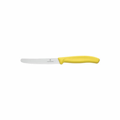 Steak & Tomato Knife 11cm Yellow