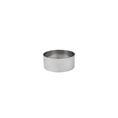 Tart Ring  180 x 60mm 18/10 Stainless Steel