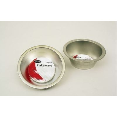 Tinware Deep Pie Dish 12cm Dia