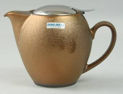Tea Pot 580ml ANTIQUE GOLD Porcelain