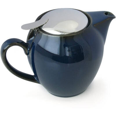 Tea Pot 580ml JEANS BLUE Porcelain