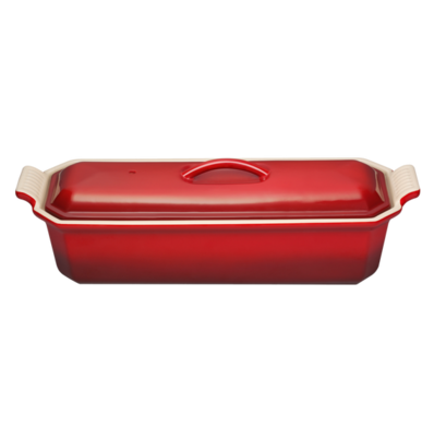 Terrine 32cm with press Cerise