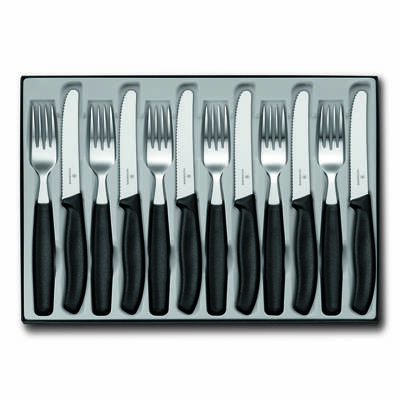 Classic 12Pce Steak Knife and Fork set 