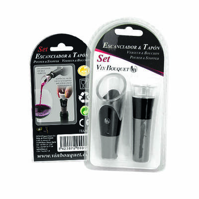 Pourer & Vacuum Stopper Set