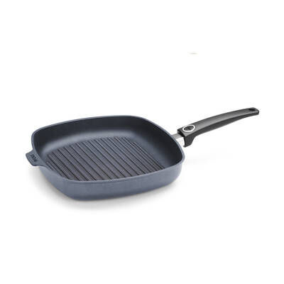 Grill-Pan 28x28cm -5cm Fixed Handle D-Lite