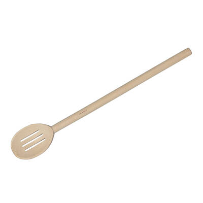 Wooden Slotted Spoon 35cm