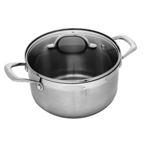 Swiss Diamond Prem Steel Stockpot W/-Lid 26cm/11L