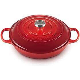 Le Creuset Signt Shallow Cass 30cm/3.5L - Cerise