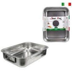 Steel Pan Rect Baking Dish 35x26x7cm