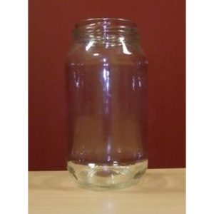 500ml CLEAR ROUND JAR GLASS