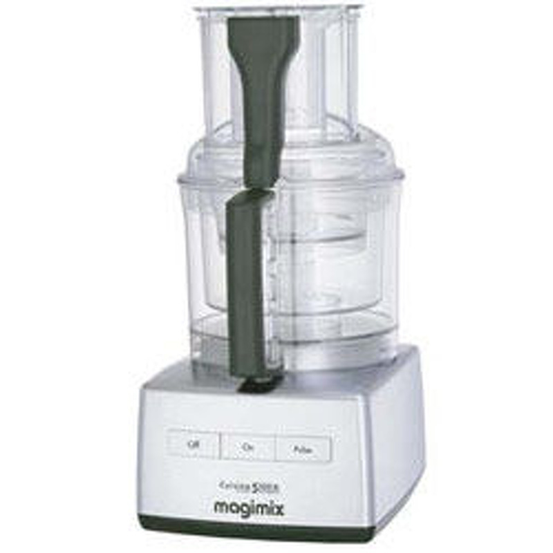 Magimix 5200XL Matt Chrome 3 Bowls 4 Discs 1100W
