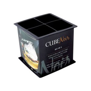 Cube Noir Ice Cube Trays (4.5cm cubes)