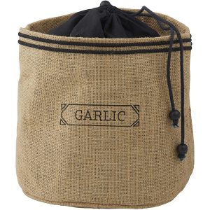 ES Garlic Sack 14x14x15cm NAT