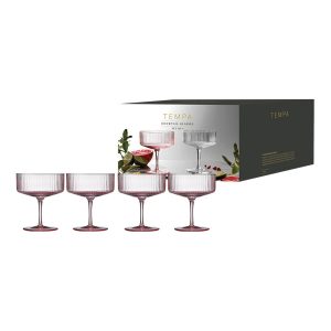 Esme Blush 4pk Cocktail Glass