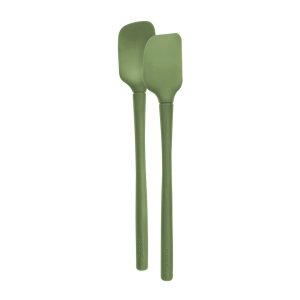 Tovolo Flex Core Silicone S/2 Mini Spatula- Pesto
