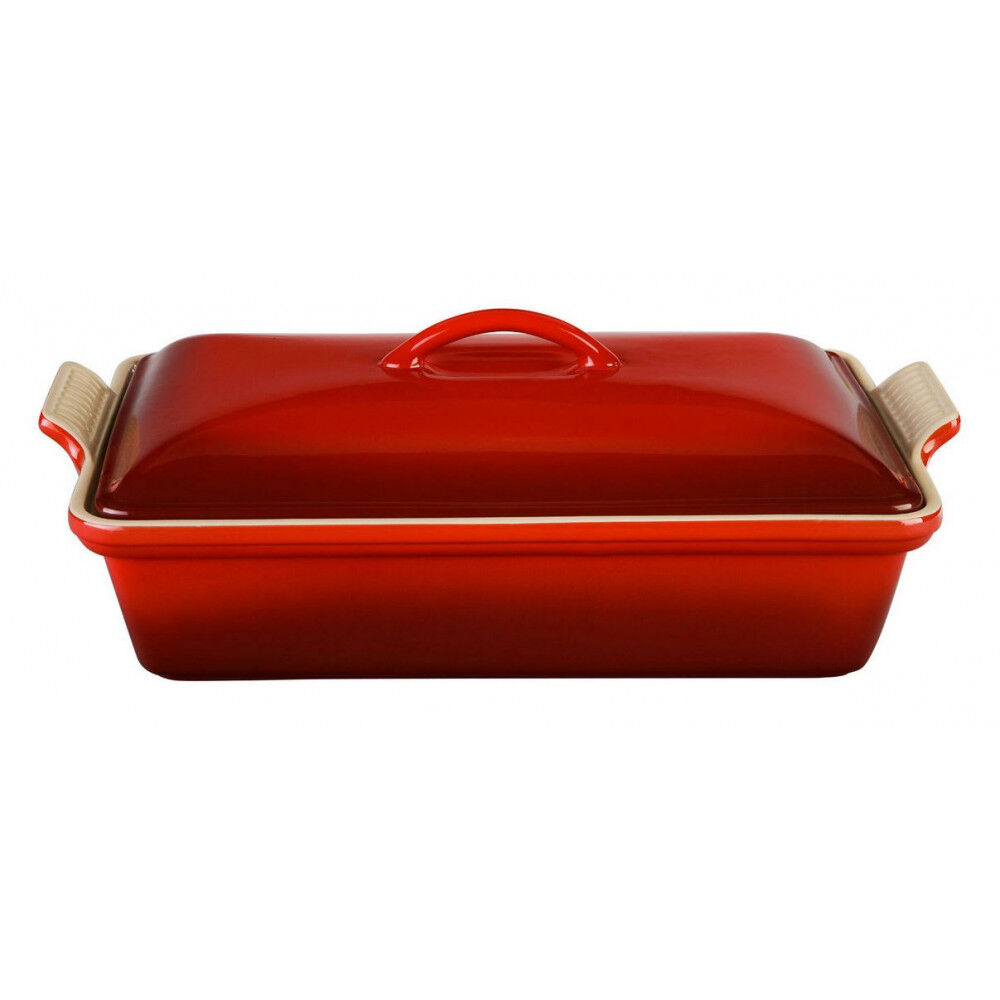 Le Creuset Heritage Covered Dish 33cm - Cerise