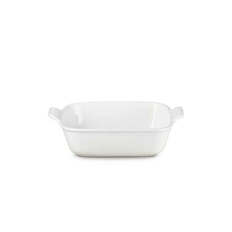 Le Creuset Heritage Deep Square Dish 23cm - Meringue