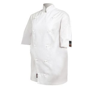 Trad Chef Jacket White S/S - XS