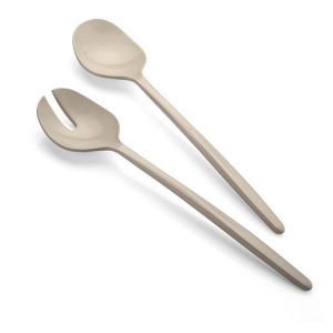 SALAD SERVERS Taupe