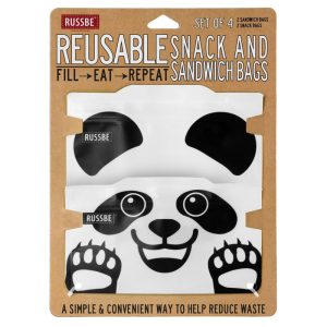 SNACK / SANDWICH BAG SET PANDA