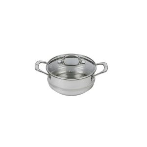 Swiss Diamond Prem Steel Universal Steamer W/-Lid - 16,18,20cm