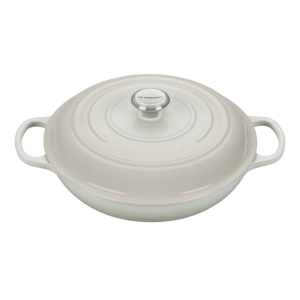 Le Creuset Signt Shallow Cass 30cm/3.5L - Meringue
