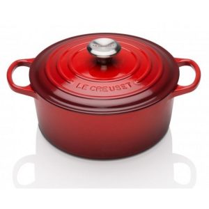 Le Creuset Signt Rnd Cass 28cm/6.7L - Cerise