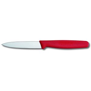 Vict Paring Knife Red 8cm