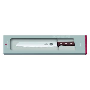 Vict Rosewood Bread Knife 21cm