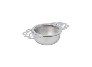 Avanti Empress Tea Strainer W/Drip Tray