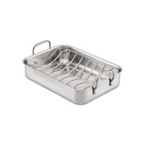 Essteele Stainless Steel Roaster With Rack 35x25x8cm