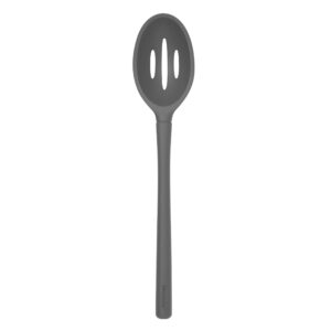 Tovolo Flex Core Slotted Deep Spoon Charcoal